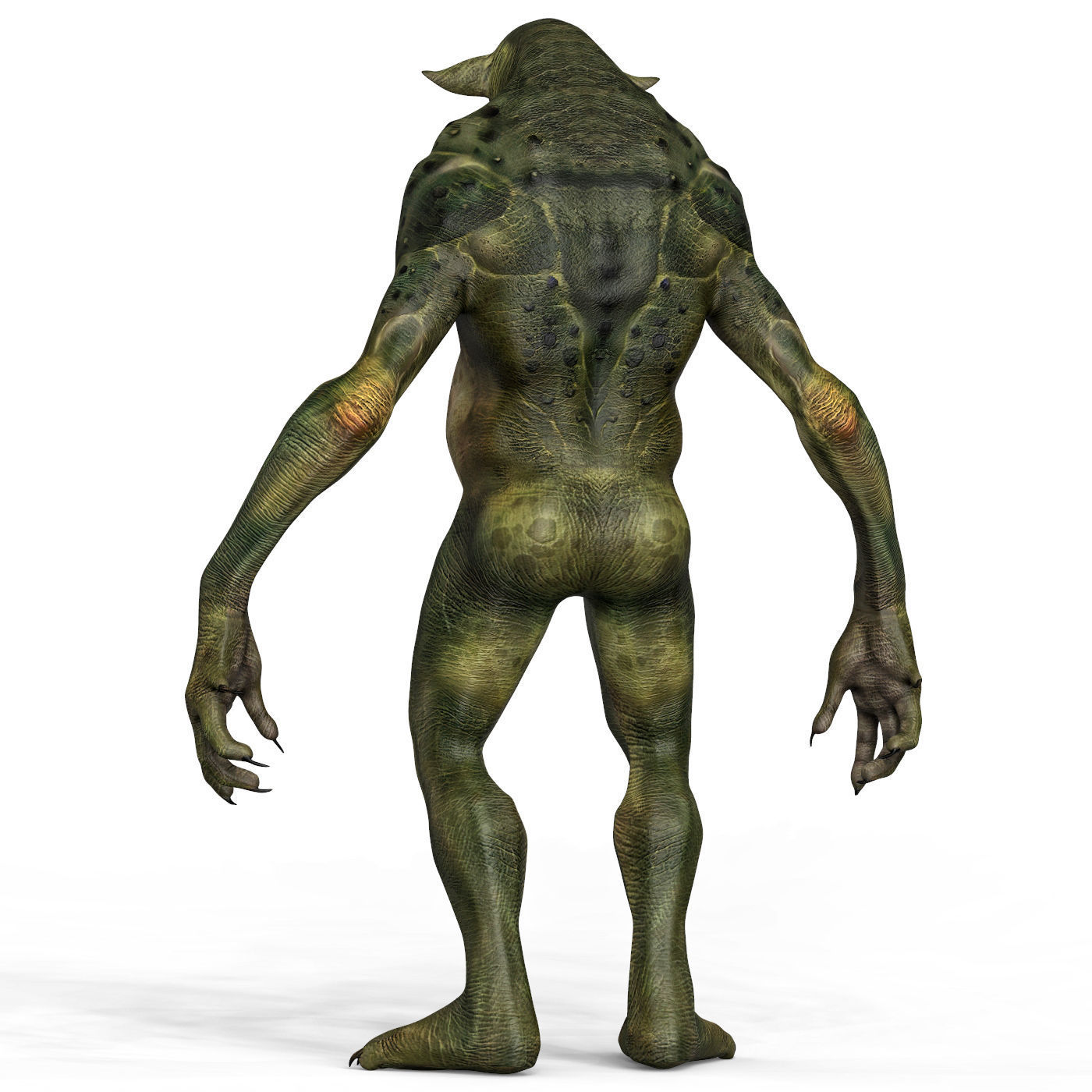 Troll Fantasy Character Low-poly 3D model_3