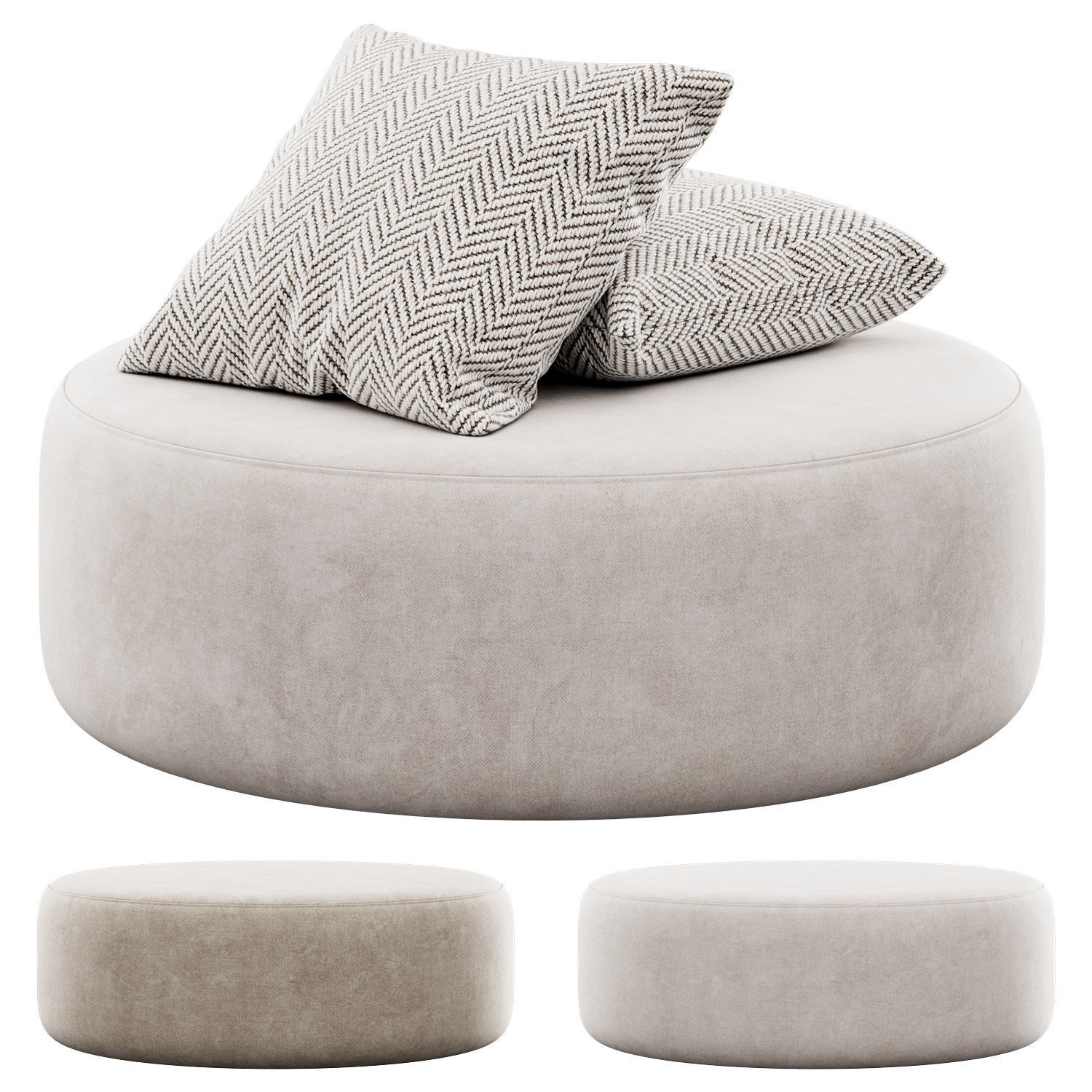 Han Ottoman By Allmodern 3D model_2