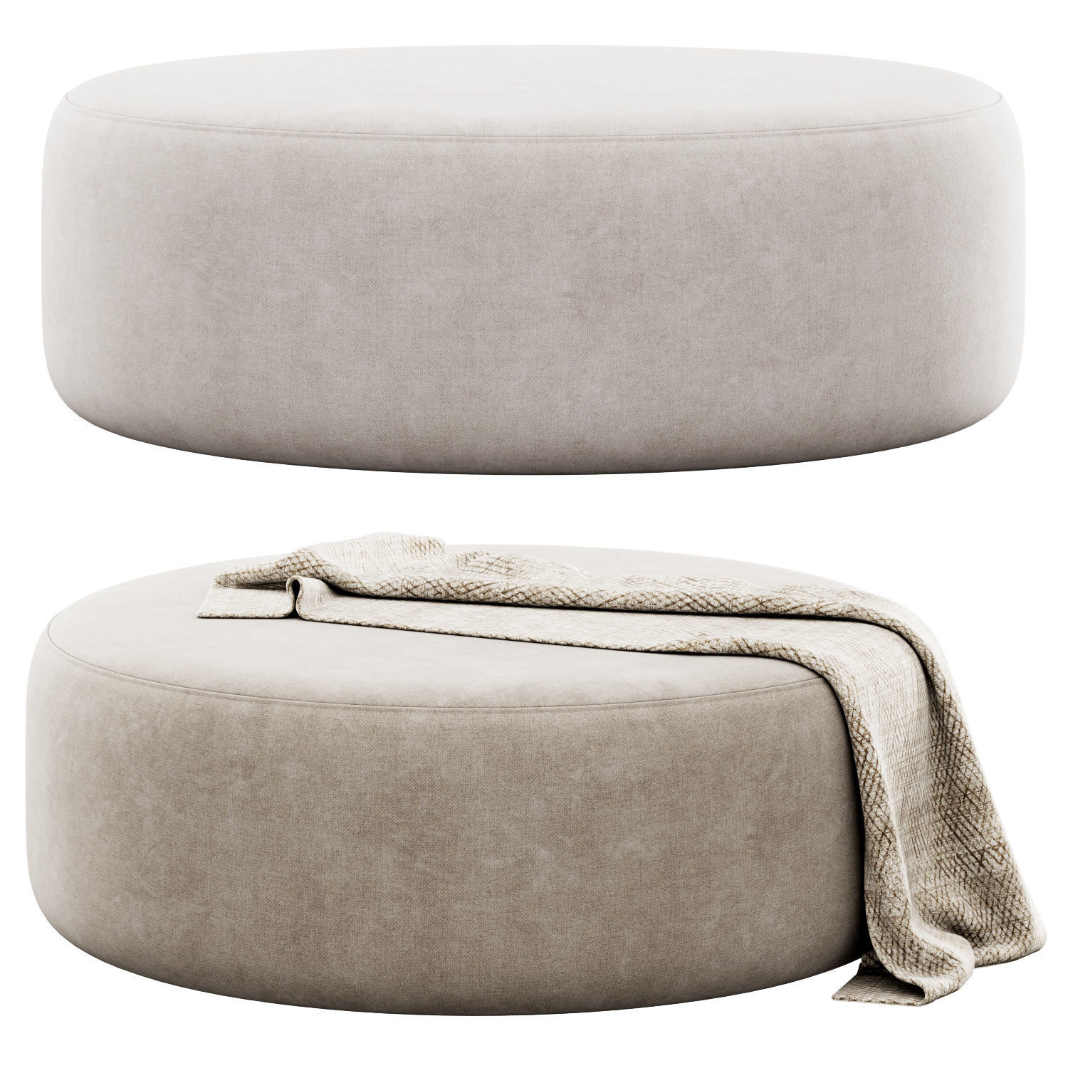 Han Ottoman By Allmodern 3D model_1