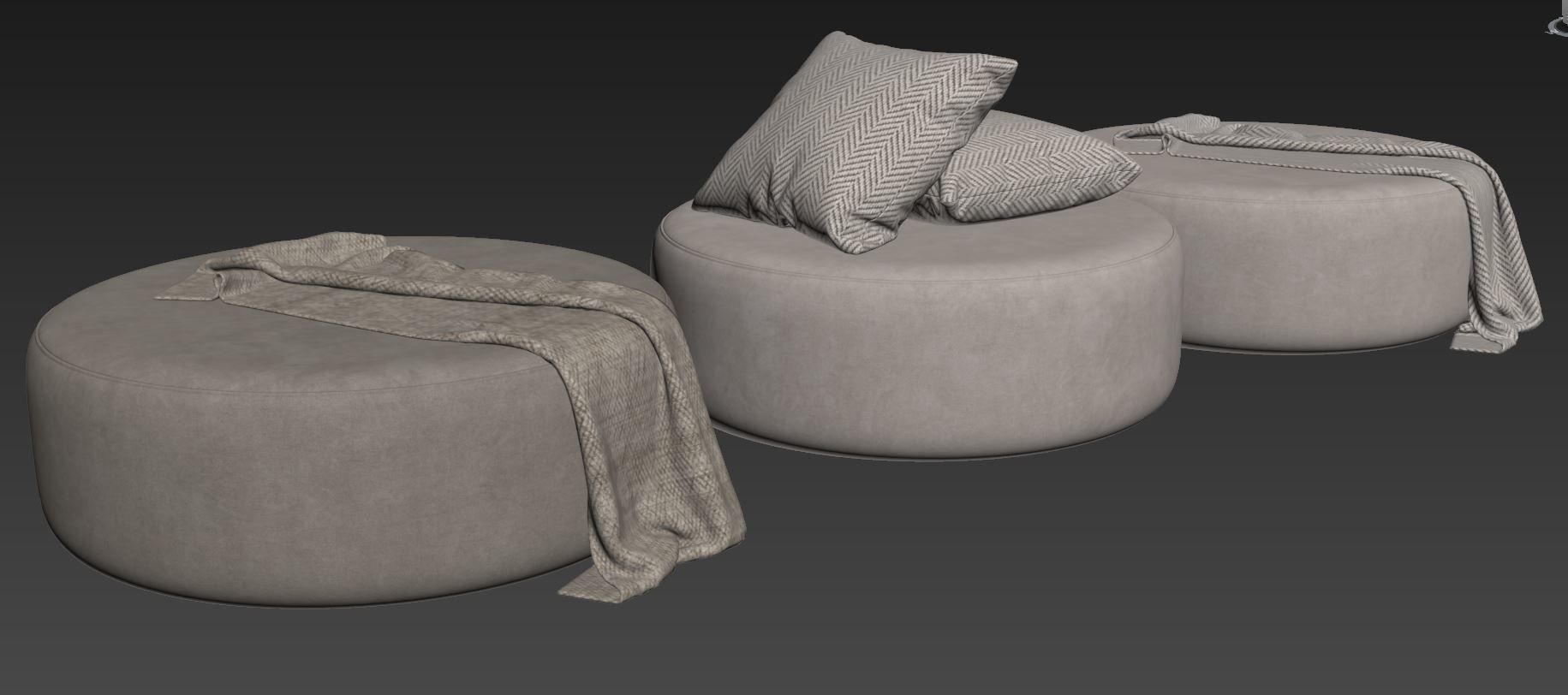 Han Ottoman By Allmodern 3D model_10