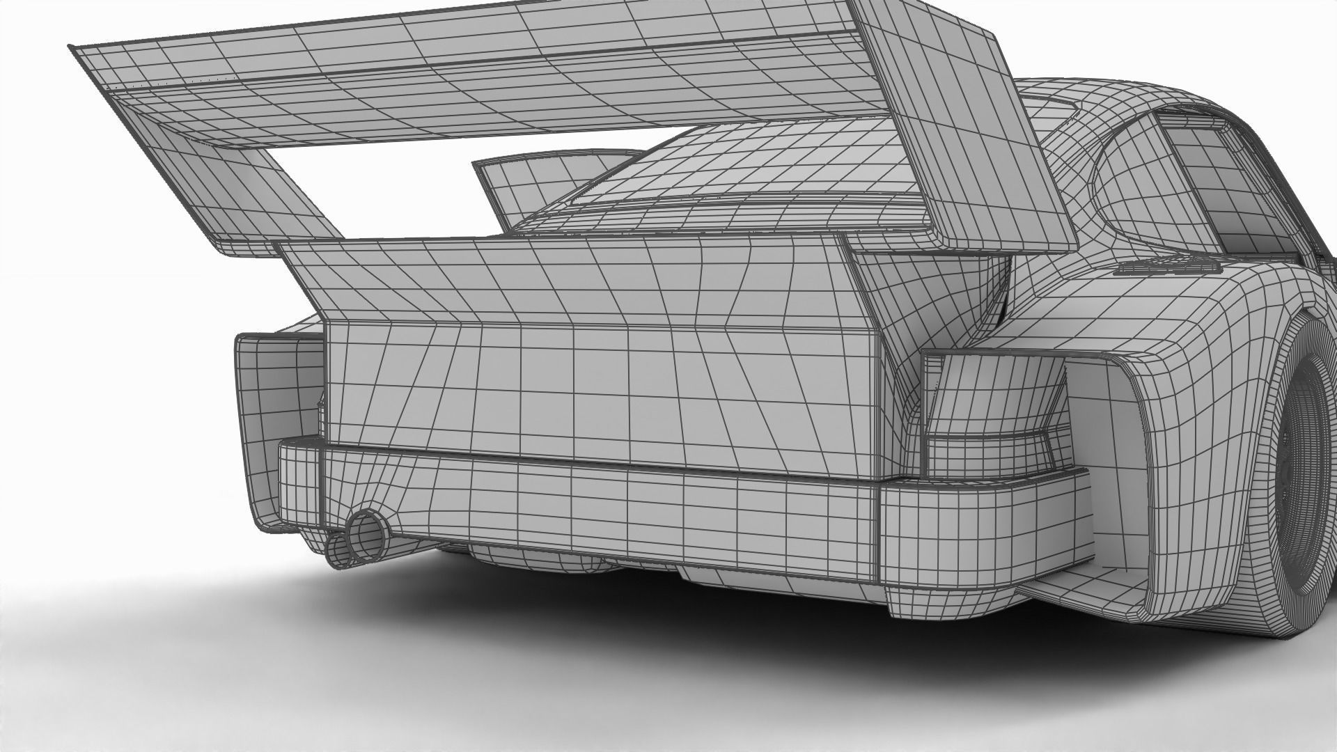 Porsche 935 77 1977 52 Jagermeister Racing 3d model HQ interior 3D model_32