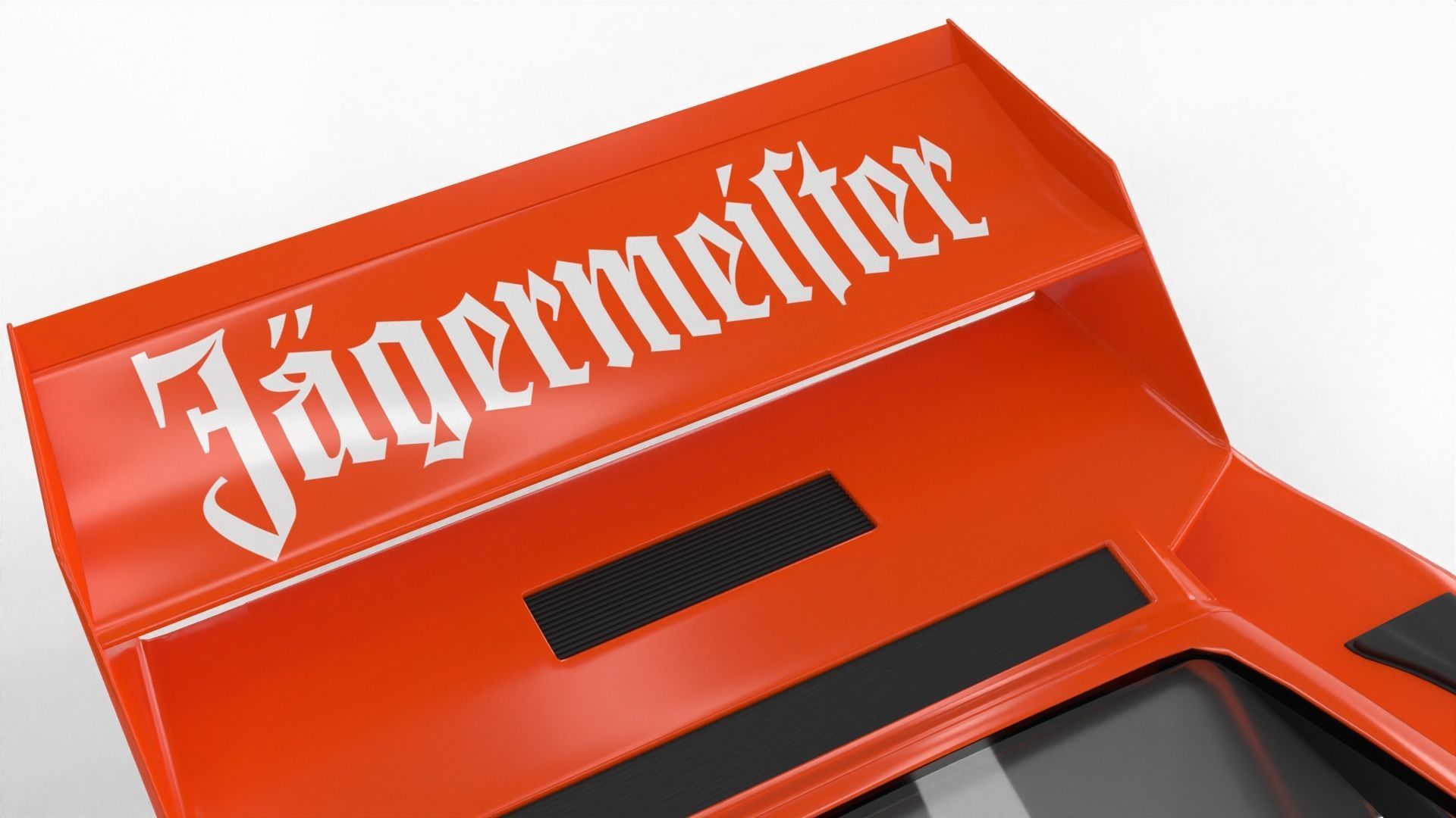 Porsche 935 77 1977 52 Jagermeister Racing 3d model HQ interior 3D model_13