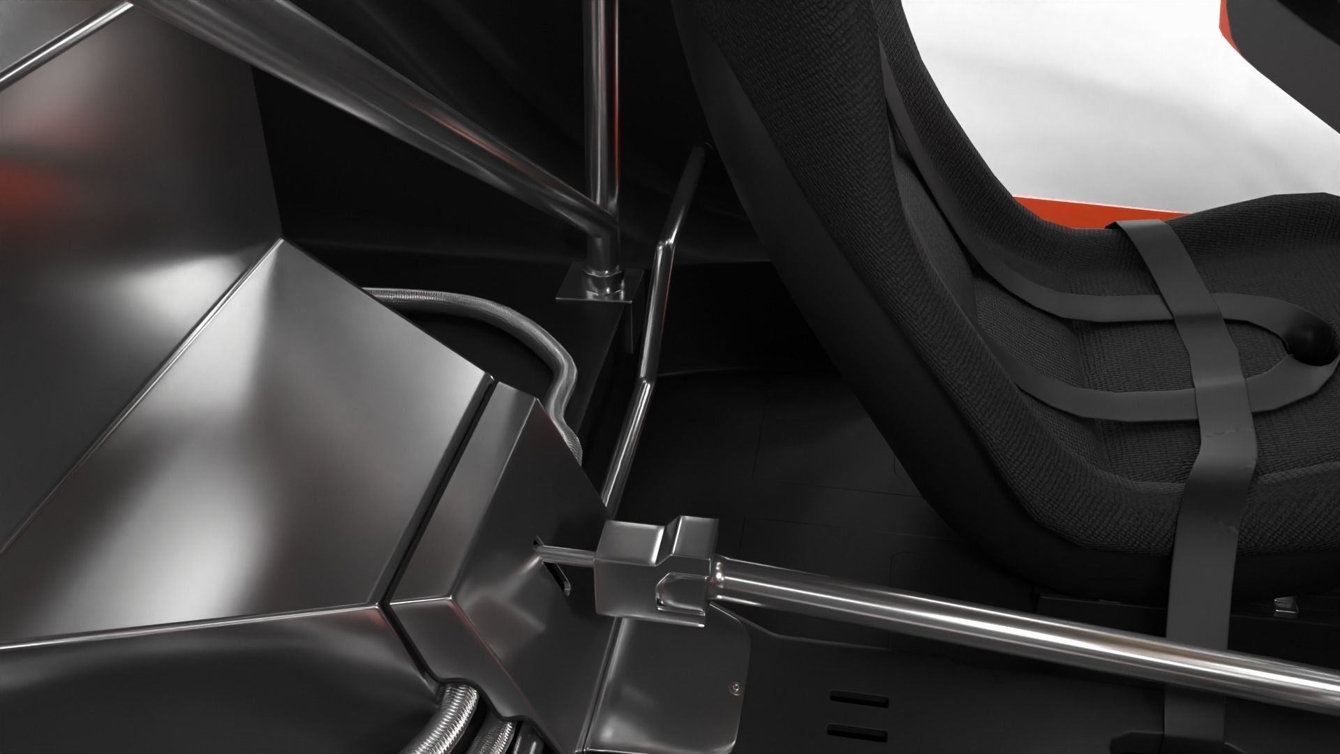 Porsche 935 77 1977 52 Jagermeister Racing 3d model HQ interior 3D model_21