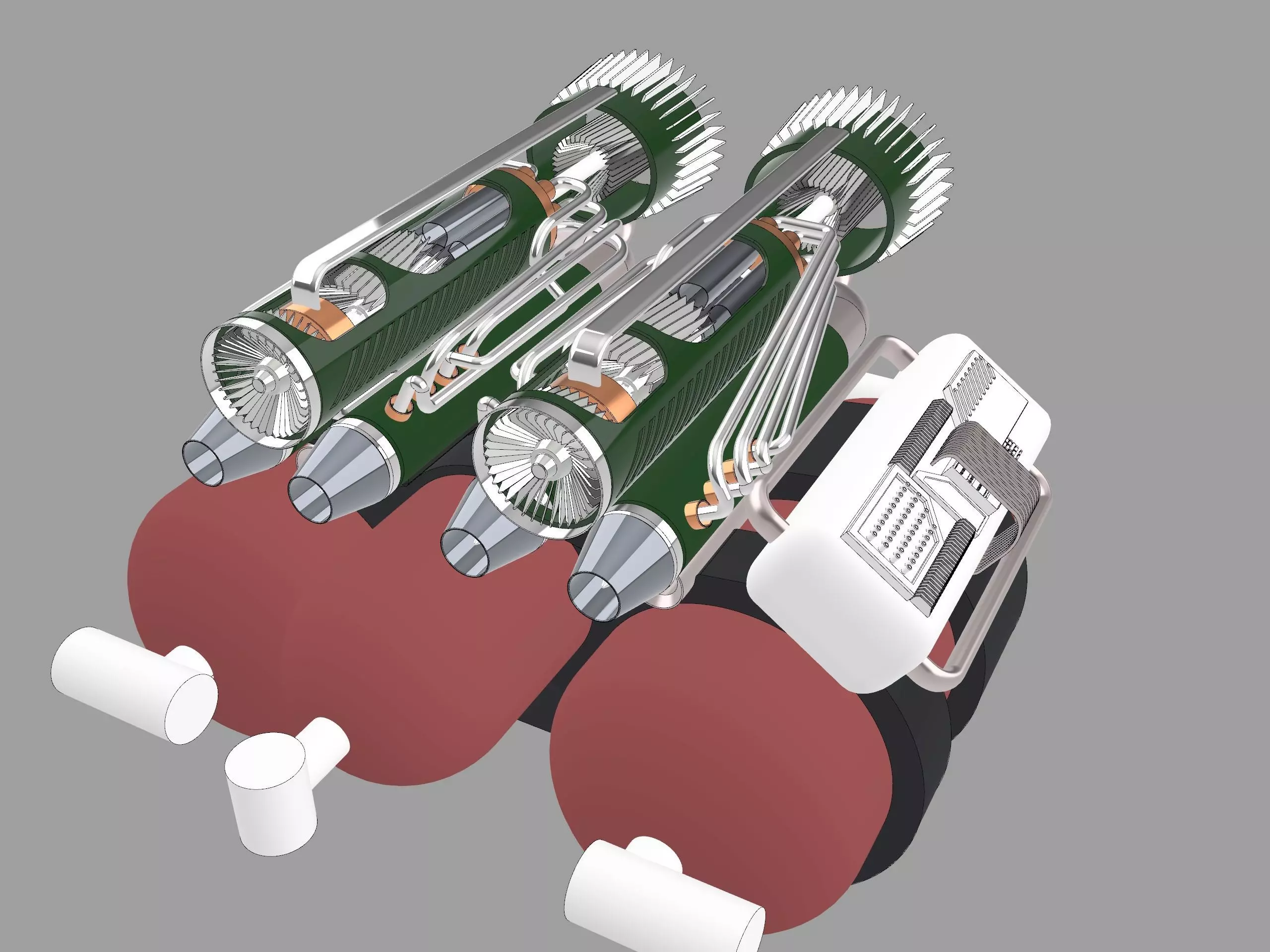 Future jet 3D model_0