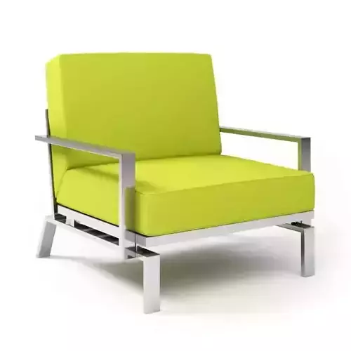 Retro Green Arm Chair