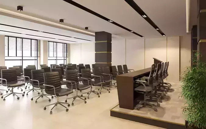 Conference Room 01 3D Model