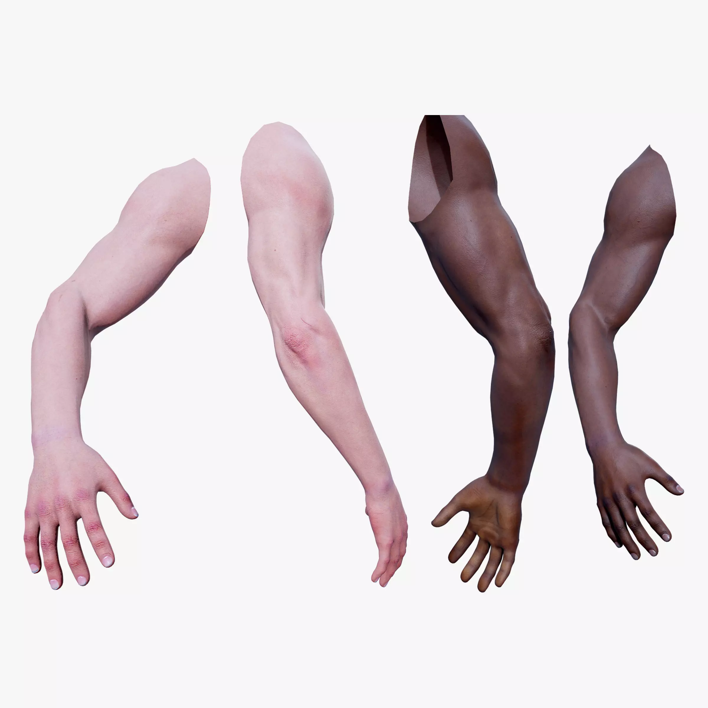 First Person Arms - Collection 1 Low-poly 3D model_0