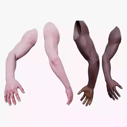 First Person Arms - Collection 1 Low-poly 3D model