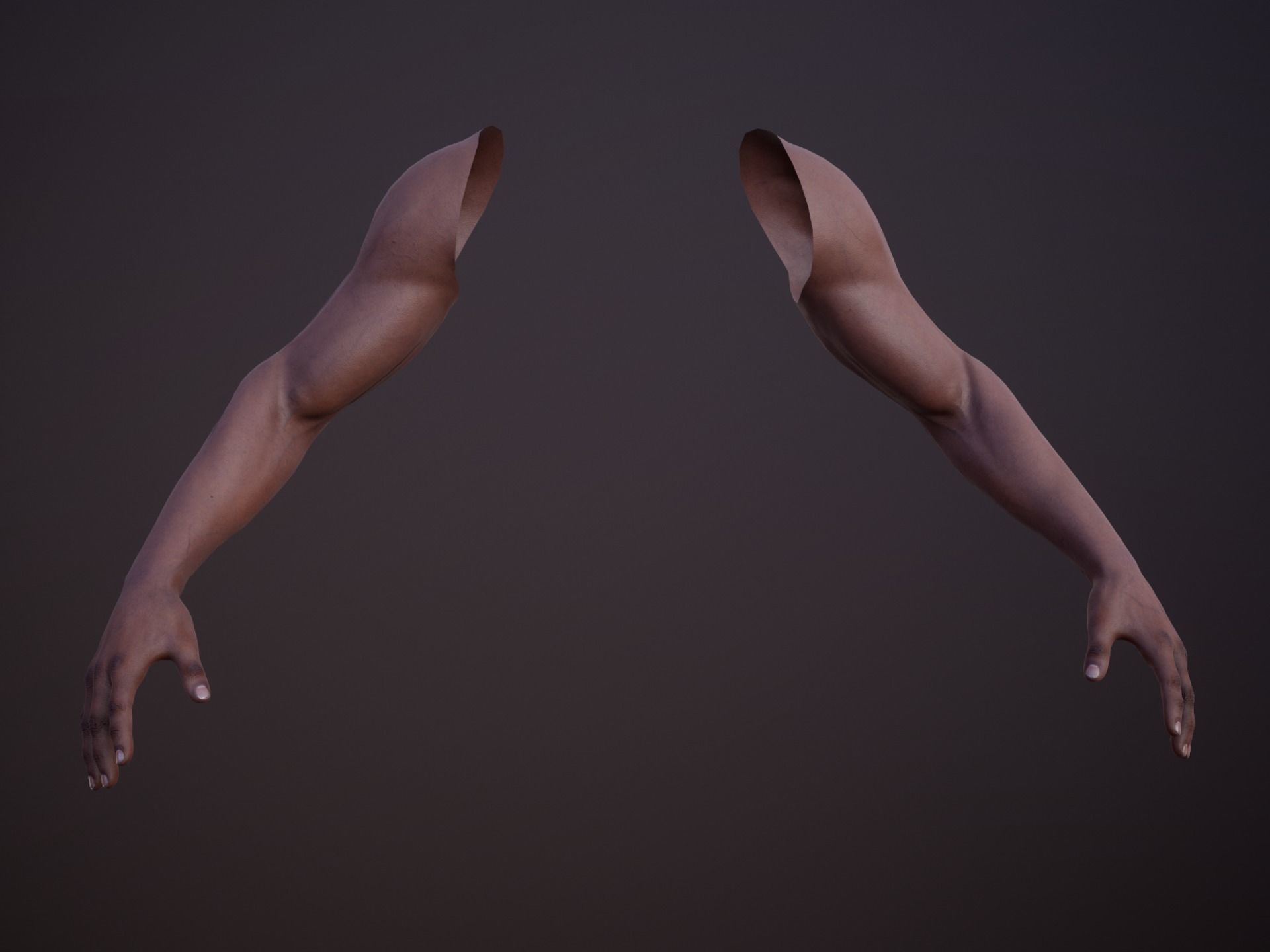First Person Arms - Collection 1 Low-poly 3D model_5