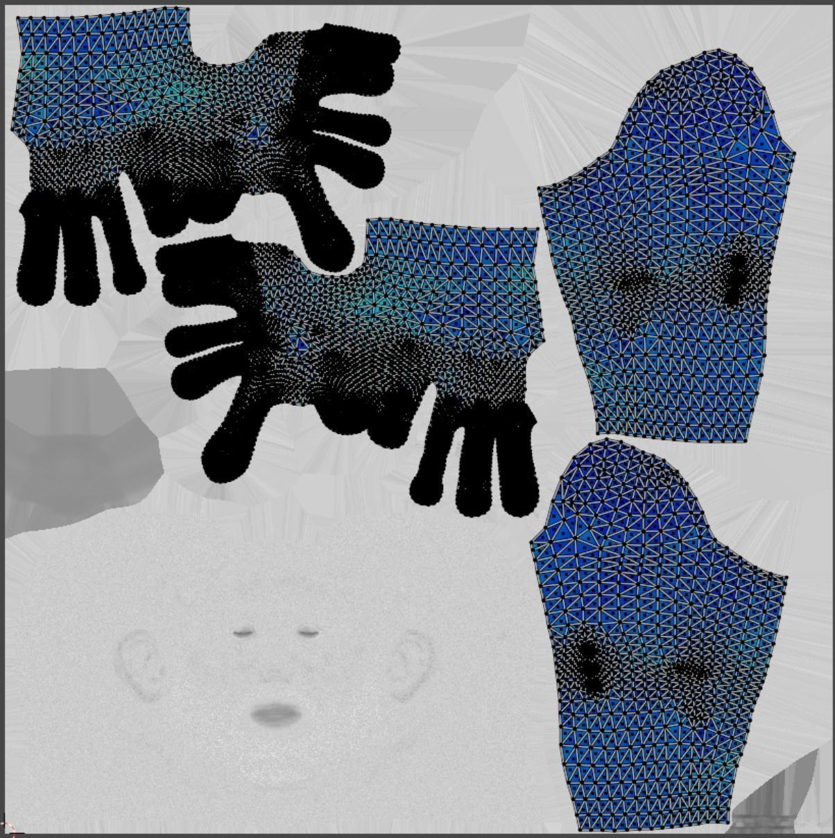 First Person Arms - Collection 1 Low-poly 3D model_24