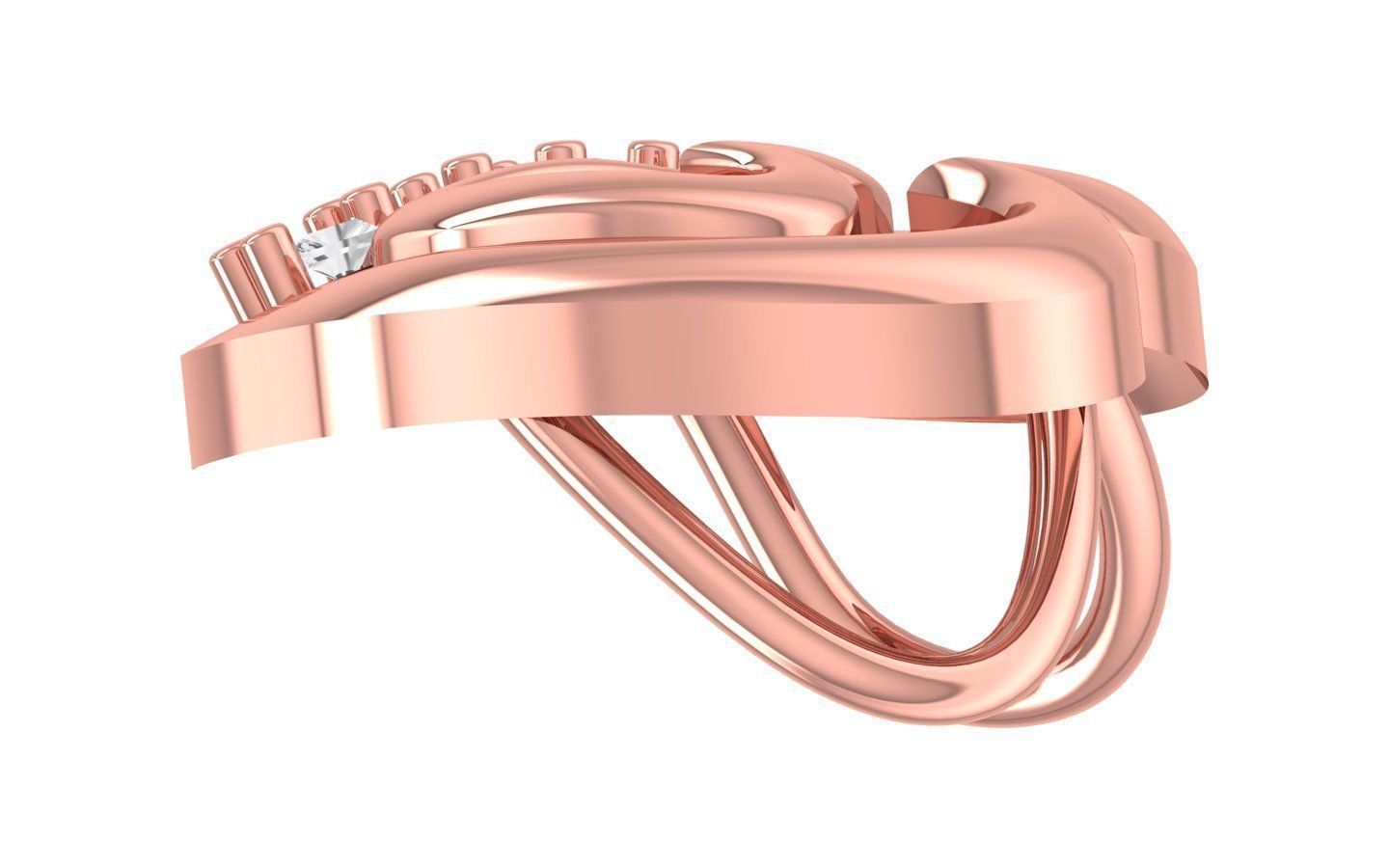 Heart Pendants 3dm STL OBJ FBX Renders Details 3D print model_3