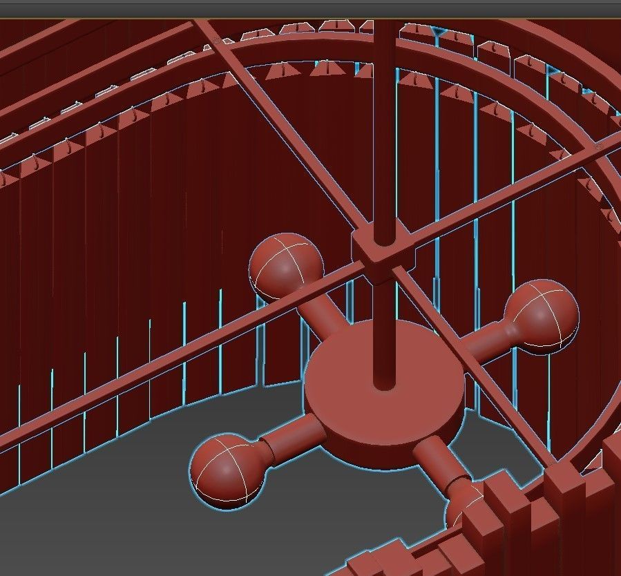 Empire Snooker Suspension 3D model_4