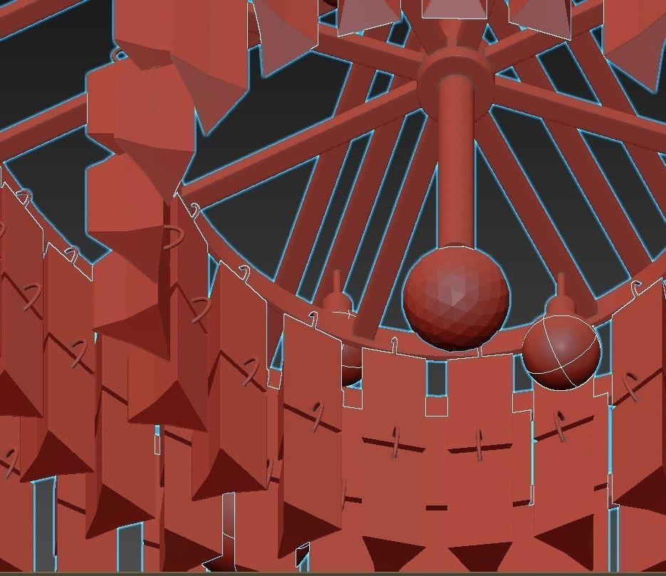  Odeon Chandelier 3D model_6