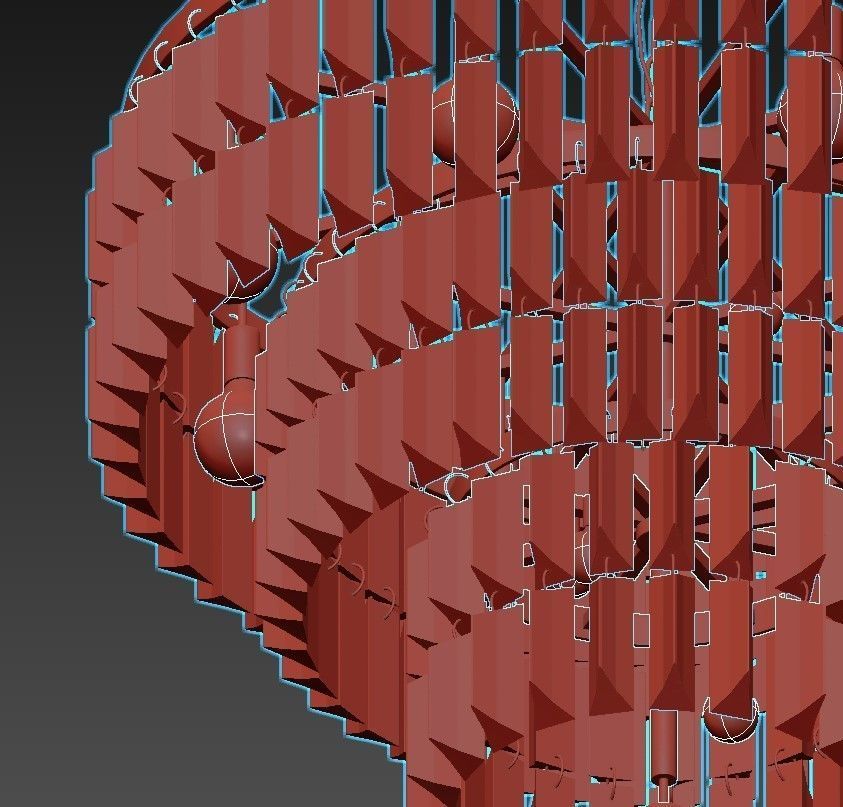  Odeon Chandelier 3D model_5