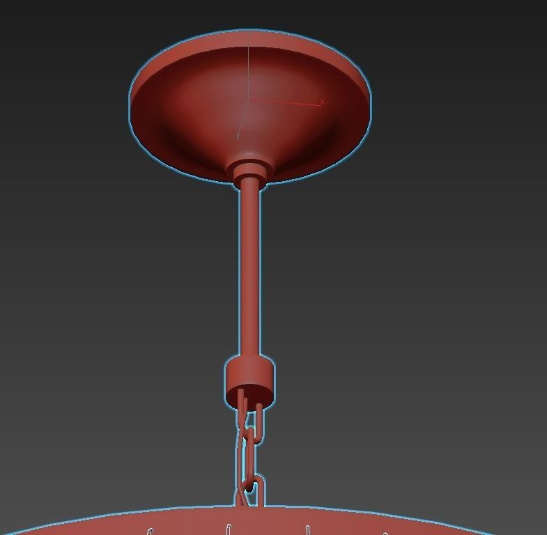  Odeon Chandelier 3D model_7
