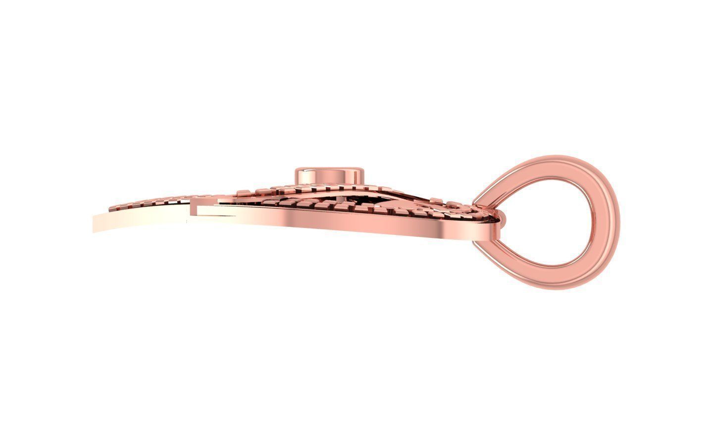 Heart Pendants 3dm STL OBJ FBX Renders Details 3D print model_1