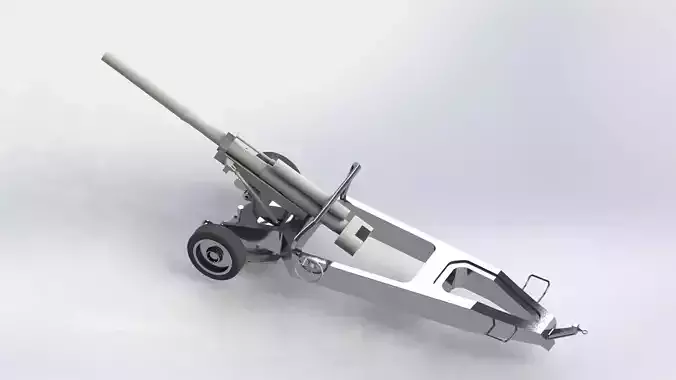 M102 Howitzer 3D model