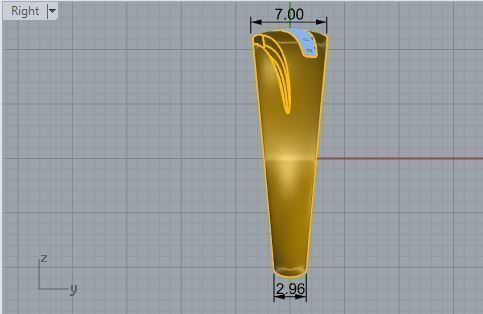 Bridge ring 2556 3D print model 3D print model_6
