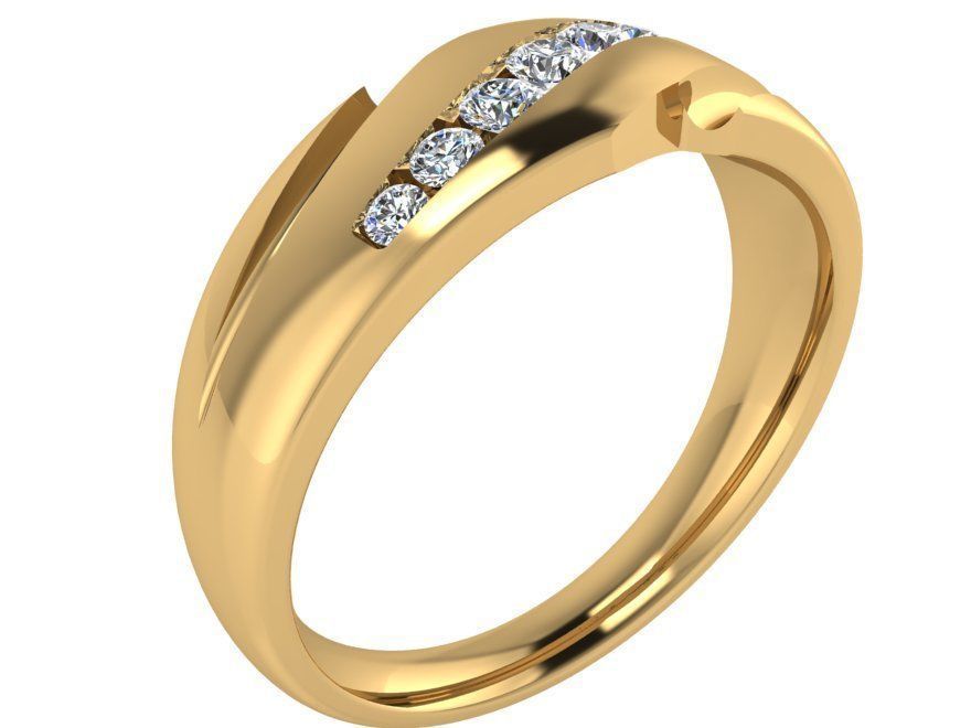 Bridge ring 2556 3D print model 3D print model_1