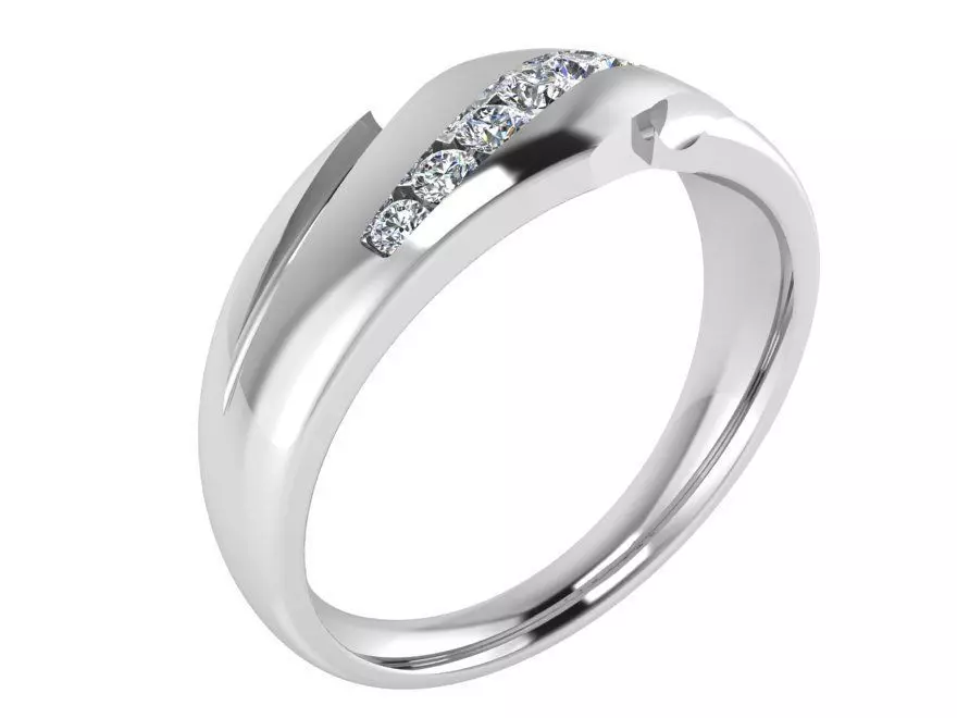 Bridge ring 2556 3D print model 3D print model_0