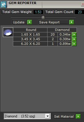 3-Stone Diamond ring with Brilliant stones 2558 3D print model 3D print model_8