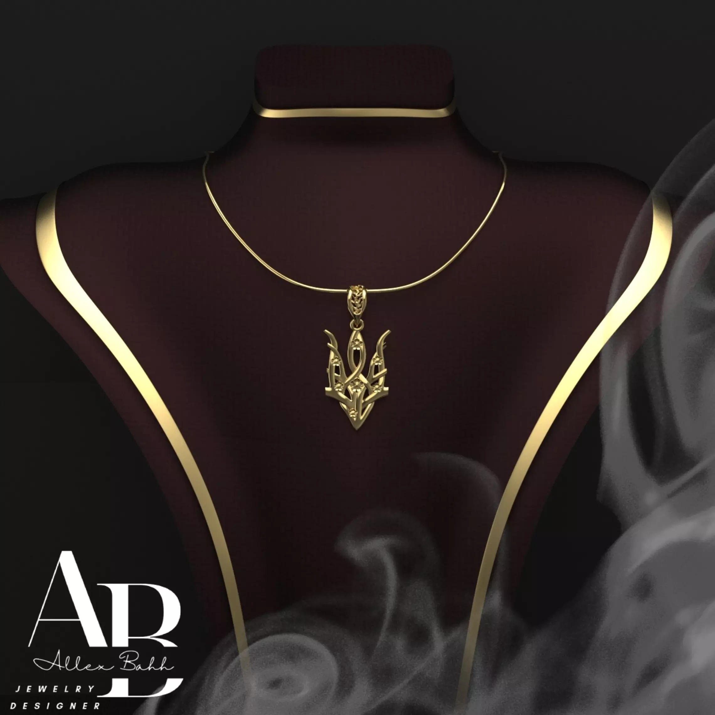 Ukrainian Trident 3D print model