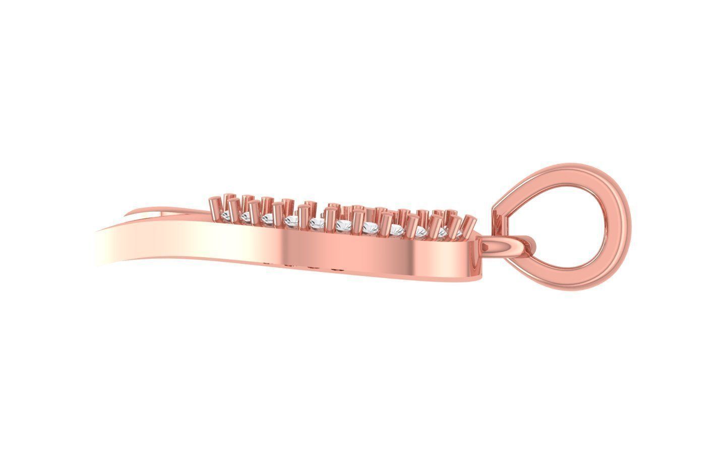 Heart Pendants 3dm STL OBJ FBX Renders Details 3D print model_2