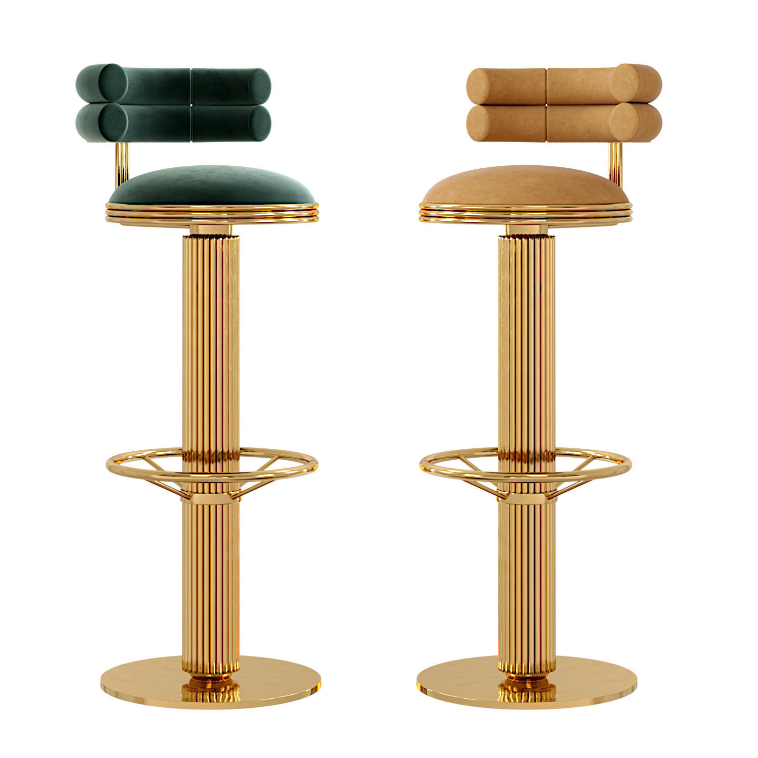 Mulligan Bar Chair 3D model_1