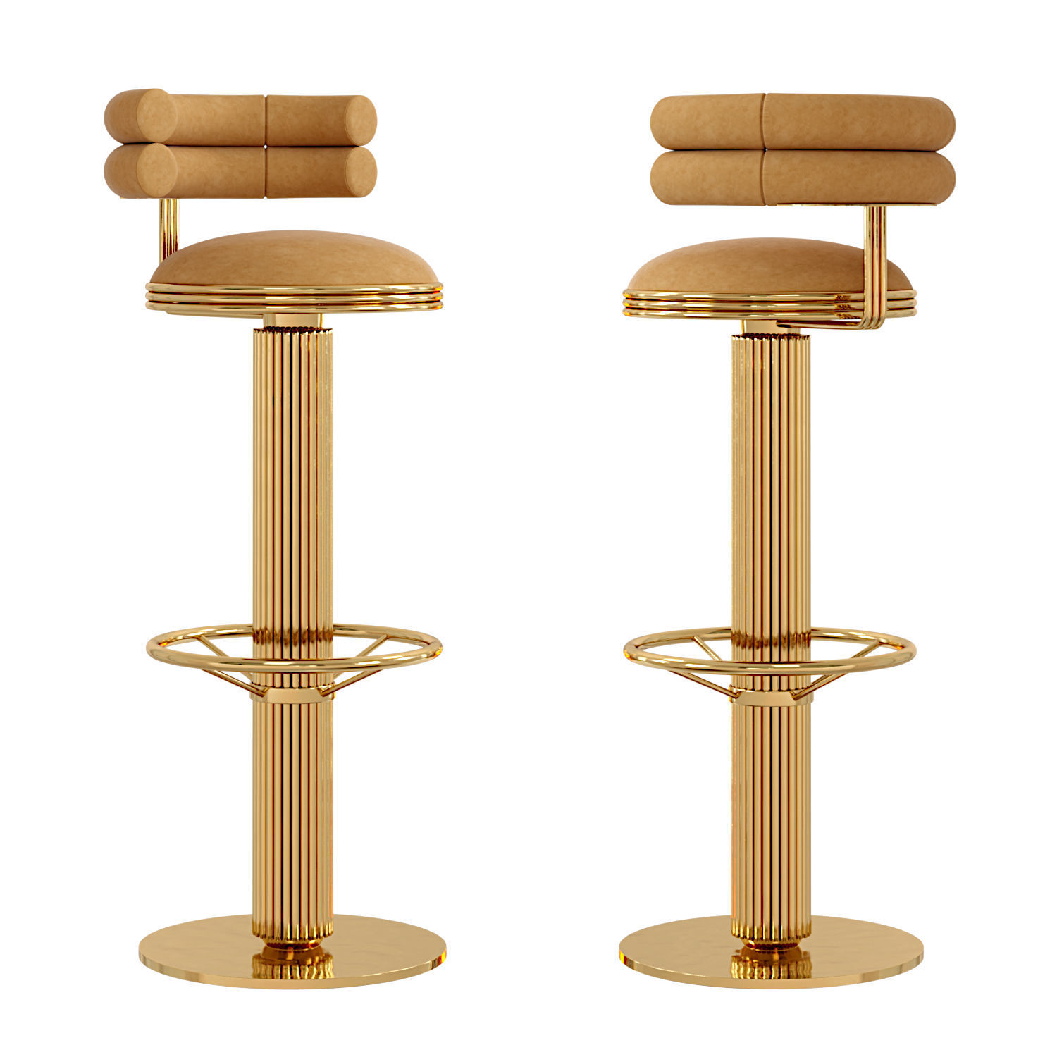 Mulligan Bar Chair 3D model_3