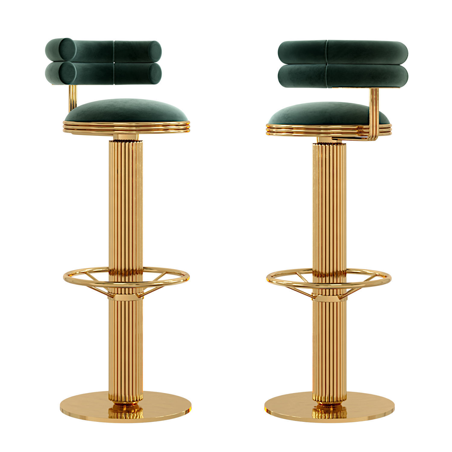 Mulligan Bar Chair 3D model_2