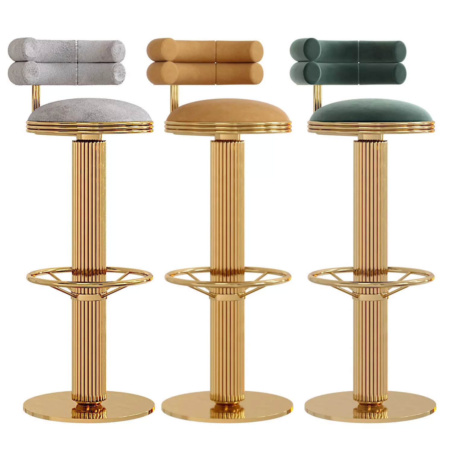 Mulligan Bar Chair 3D model_0