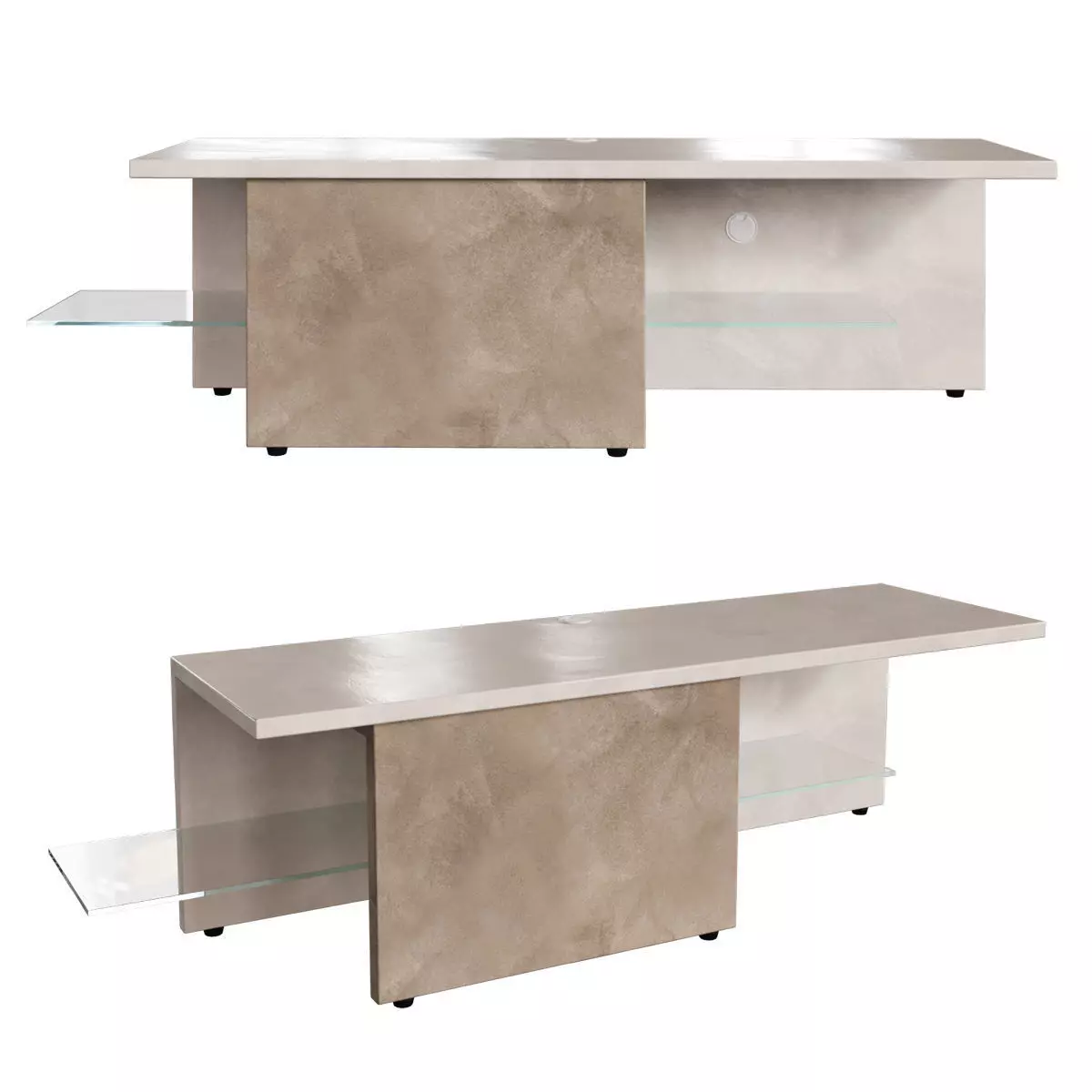 Roche Bobois Decalo Tv Hifi 3D model