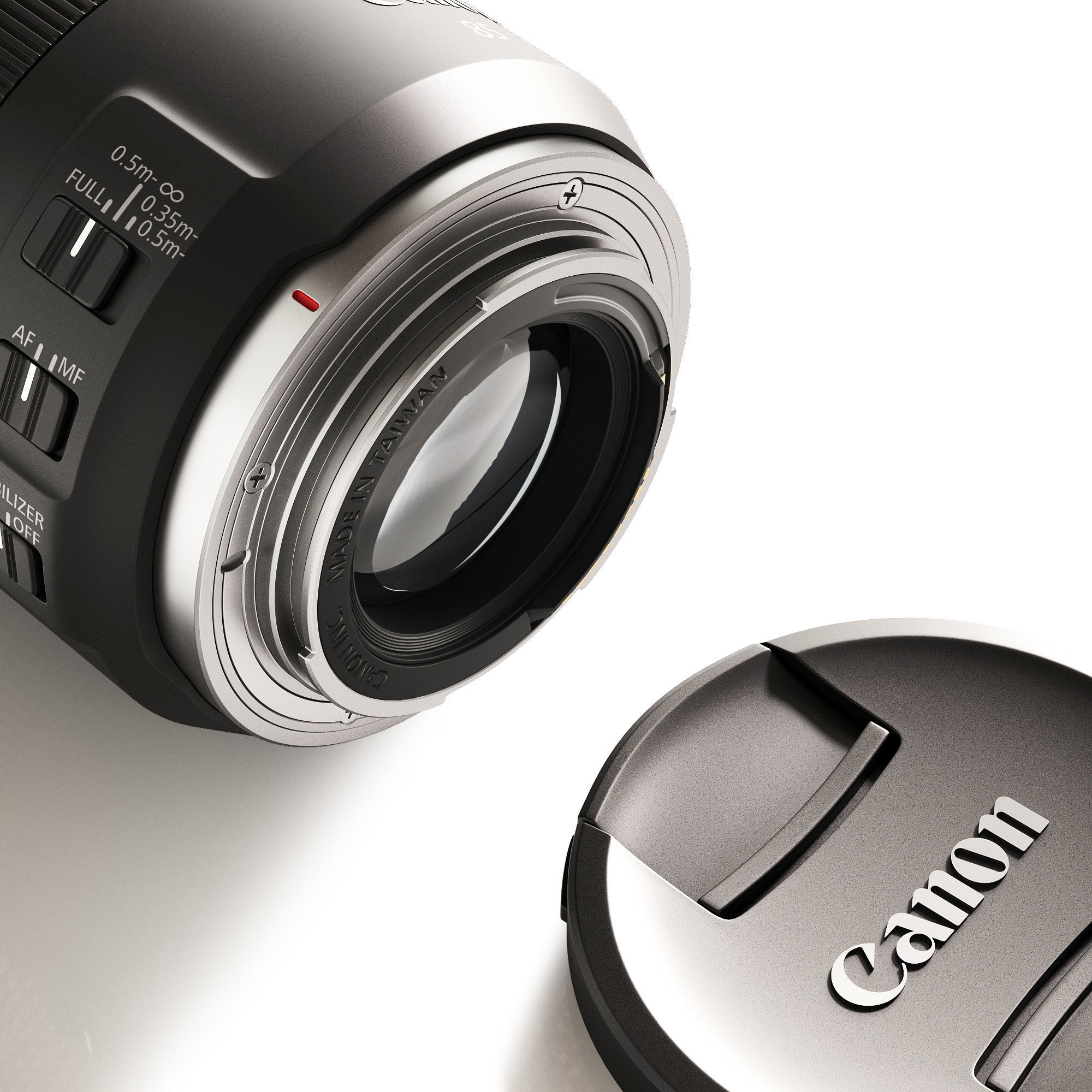 Canon EOS C70 camera 3D model_3