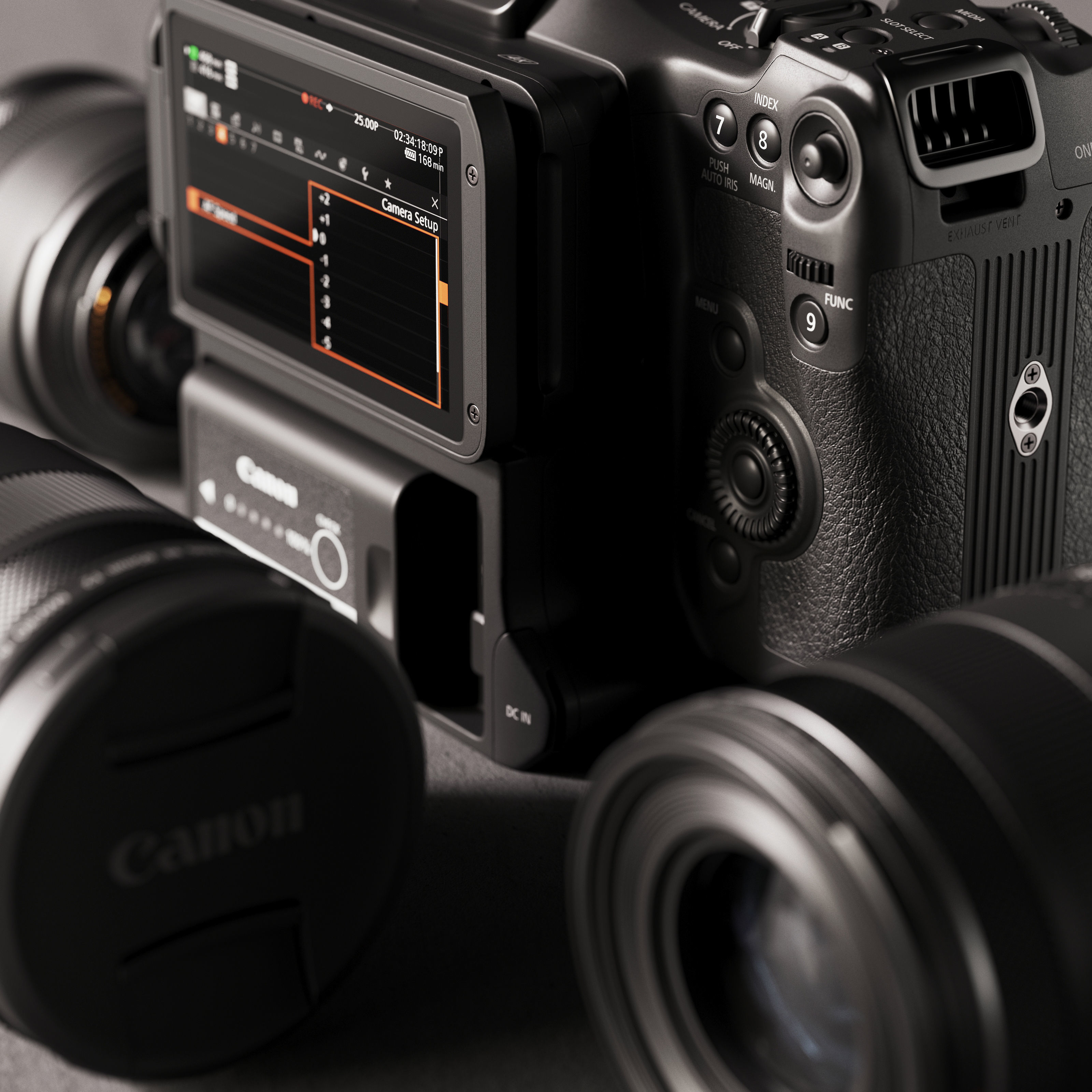 Canon EOS C70 camera 3D model_7