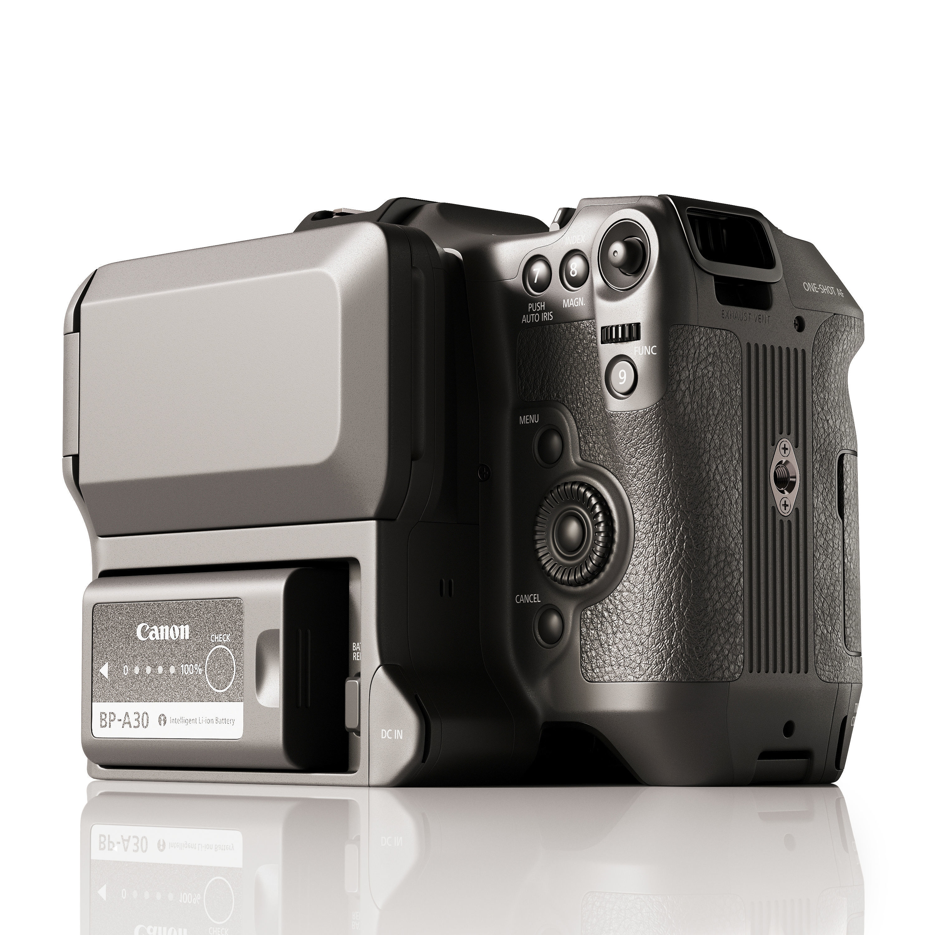 Canon EOS C70 camera 3D model_1