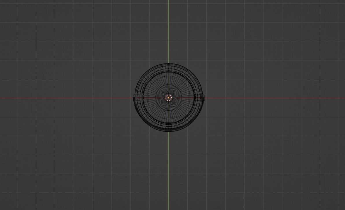 Bucket Low-poly 3D model_2