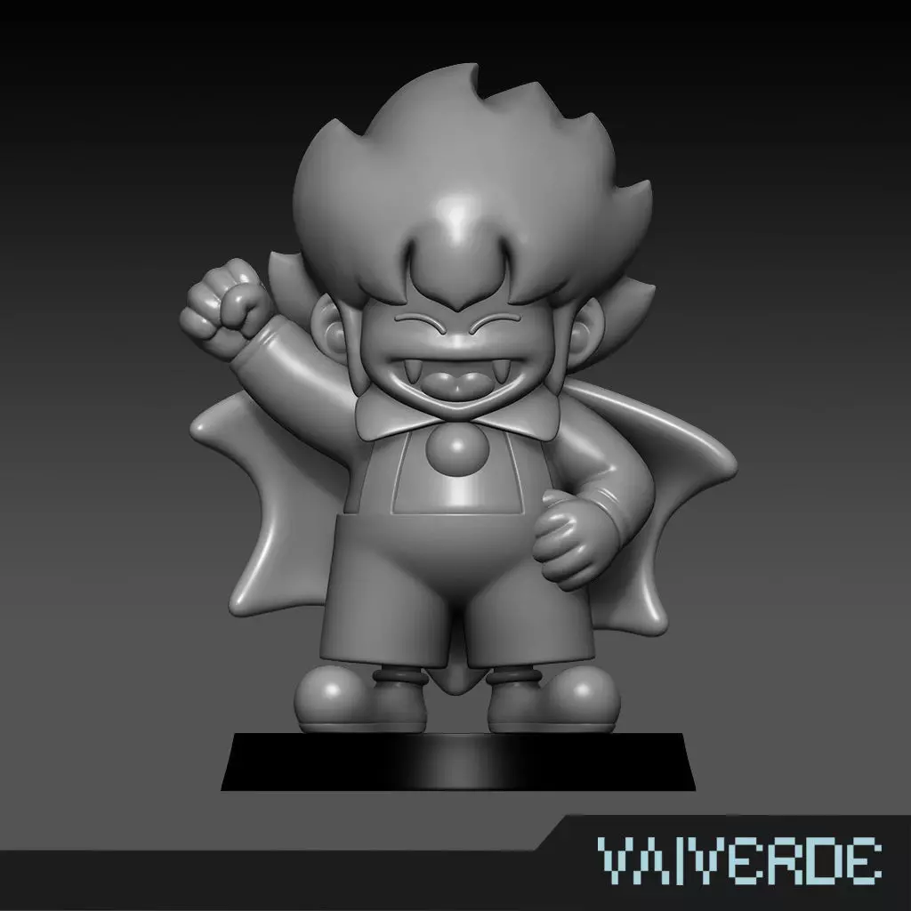 GASHAPON - KID DRACULA 3D print model