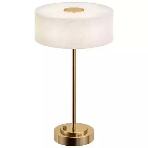 RICHMOND table lamp in brass with shade