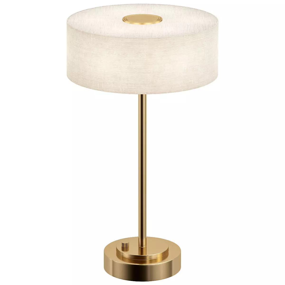 RICHMOND table lamp in brass with shade 3D model_0