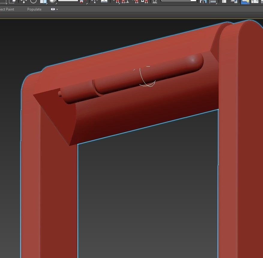 DESK CANOPY 3D model_5