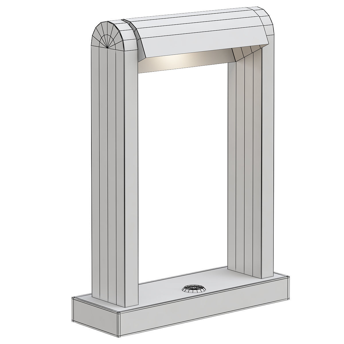 DESK CANOPY 3D model_1