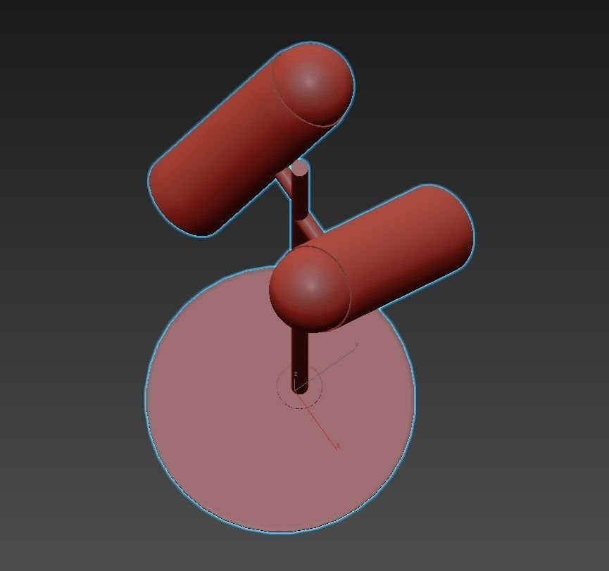 HYBRID floor lamp 3D model_6