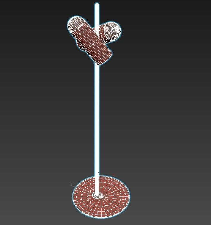 HYBRID floor lamp 3D model_2
