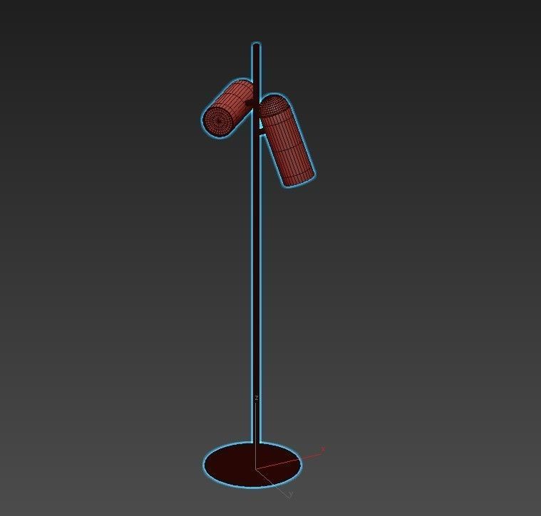 HYBRID floor lamp 3D model_3