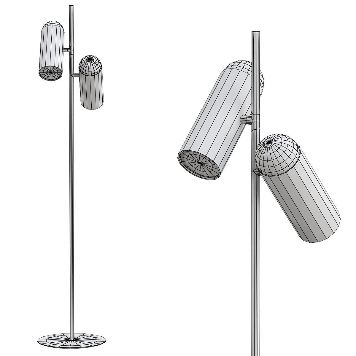 HYBRID floor lamp 3D model_1