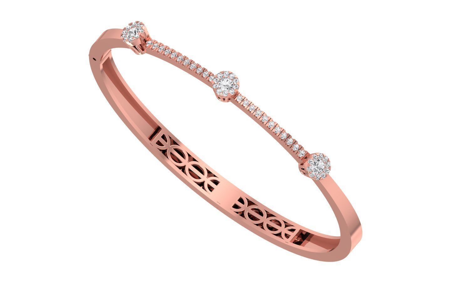 Women Tiny Minimalist Bracelet 3dm STL OBJ FBX Renders Details 3D print model_1