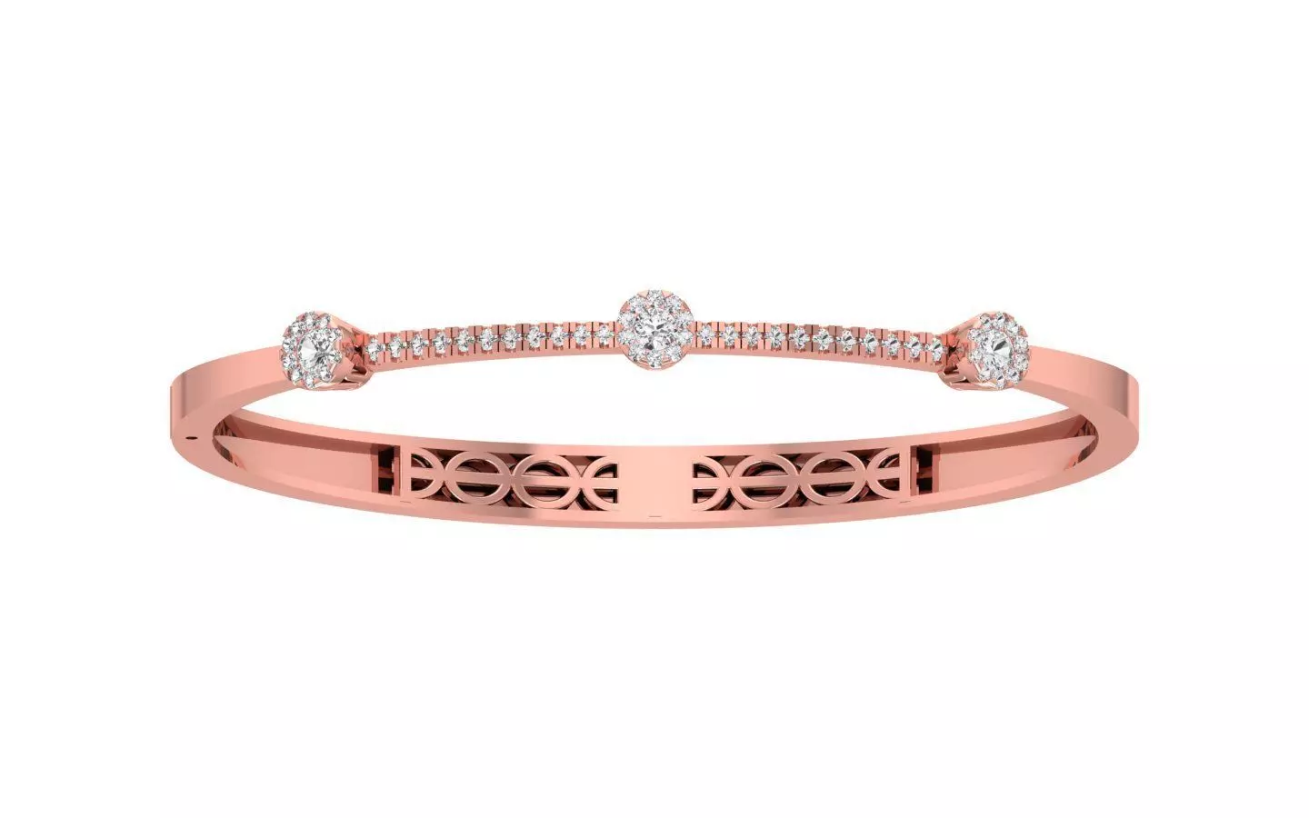 Women Tiny Minimalist Bracelet 3dm STL OBJ FBX Renders Details 3D print model_0