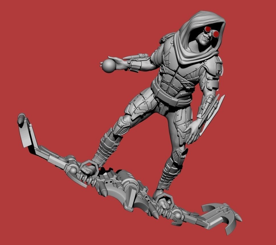 green goblin armor 3D print model_15