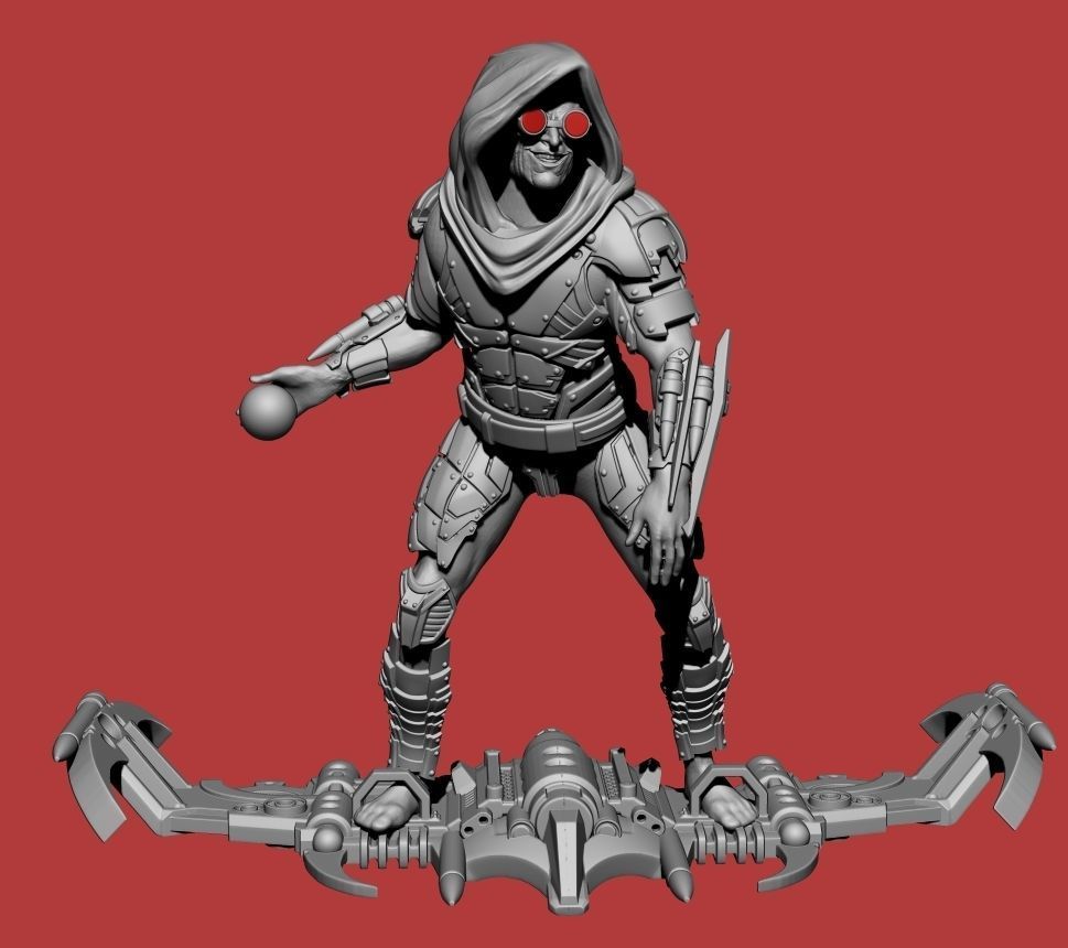 green goblin armor 3D print model_13