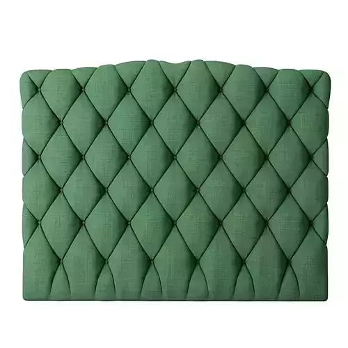 Headboard 2 upholstered 3D model